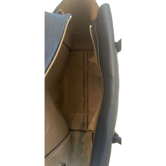 Michael Kors Womens Mercer Admiral Padlock Leather Satchel Bag - Picture 3 of 7